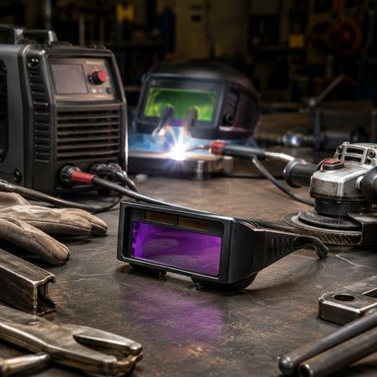 ⚡Multi-Purpose Auto Darkening Welding Helmet with 10PCS Protective Lens Covers