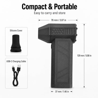 130,000 RPM Jet Dry Blower & Portable Turbo Fan