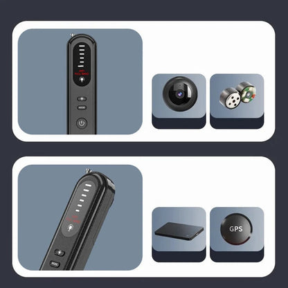🛡️ Anti-Spy Camera & GPS Detector – Portable Privacy Scanner