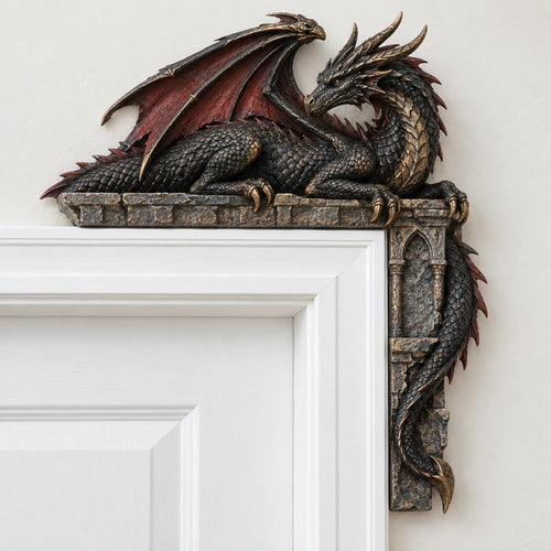 Gothic Dragon Door Topper