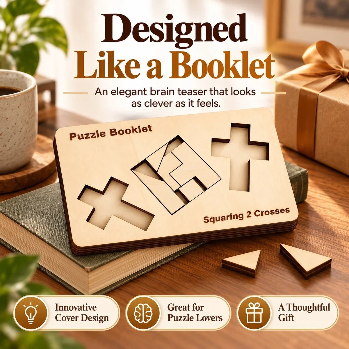 🧩✝️Puzzle Booklet - Squaring 2 Crosses