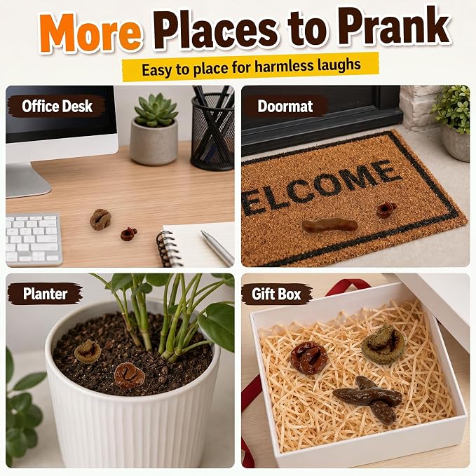 🔥LAST DAY 50% OFF - 💩 PoopPrank™ 5-Pack Realistic Fake Poop Set – Hilarious Gag & Prank Props