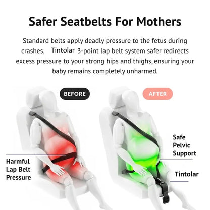🤰🚗Pregnancy Seat Belt Adjuster – Comfortable Support for Every Journey