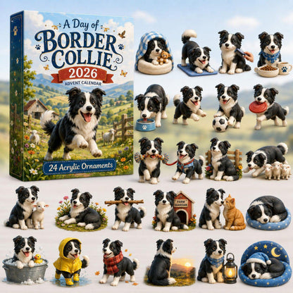 Grassland Running Sheepdog Advent Calendar 2026 – 24 Dog Charms