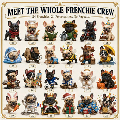 ⏰Limited Stock 49% OFF - 🎄🐶 2026 French Bulldog Advent Calendar – 24 Days of Frenchie Mischief(📦Buy 2 Free Shipping)