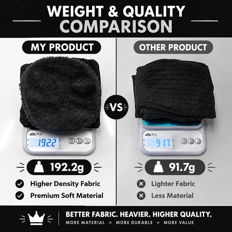 Long knee pads for men and women