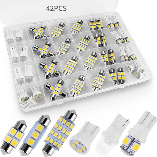 🔥70 & 42 Pcs Interior Car Light Kit