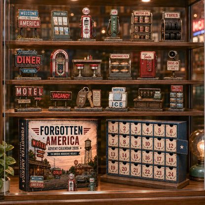🔥😍🇺🇸✨ Forgotten America Advent Calendar 2026 – 24 Days of Roadside Memories 🏨🍔⛽