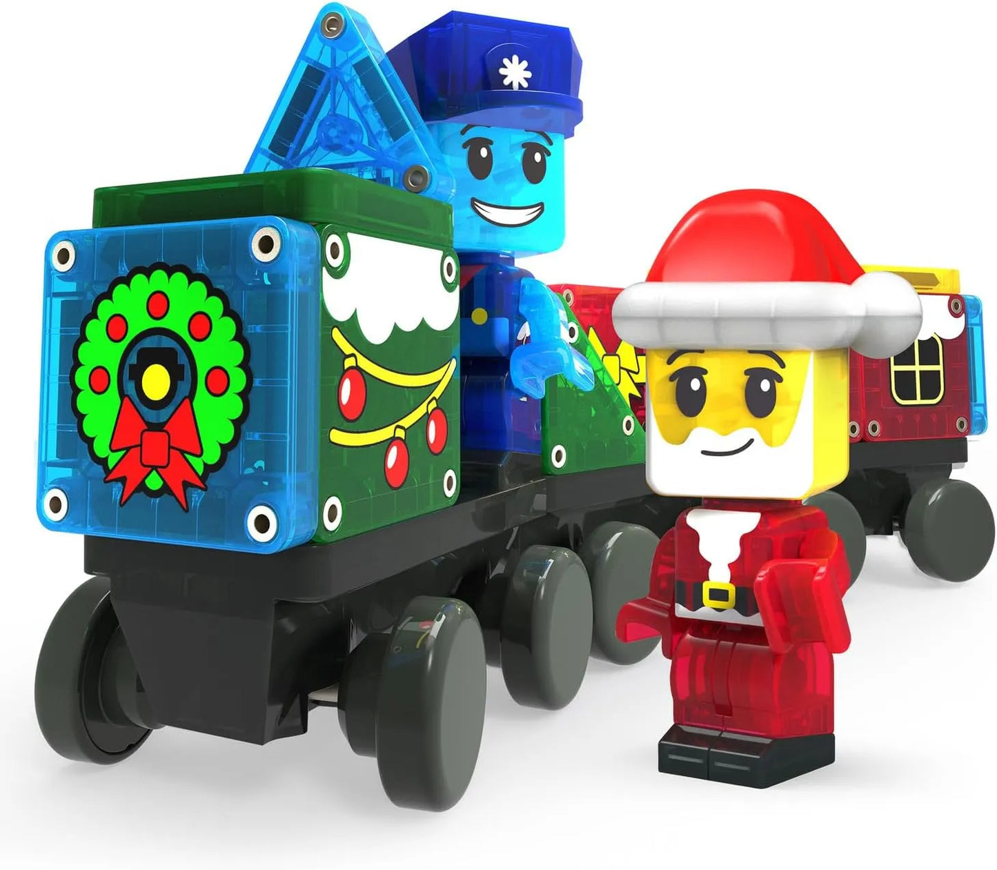 🎁Last Day Promotion 49% OFF🔥Magnetic Holiday Builder Advent Calendar – 34-Piece Creative Play Set