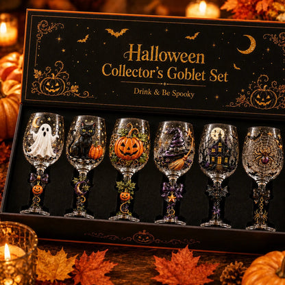🎃✨ Halloween Collector’s Goblet Set