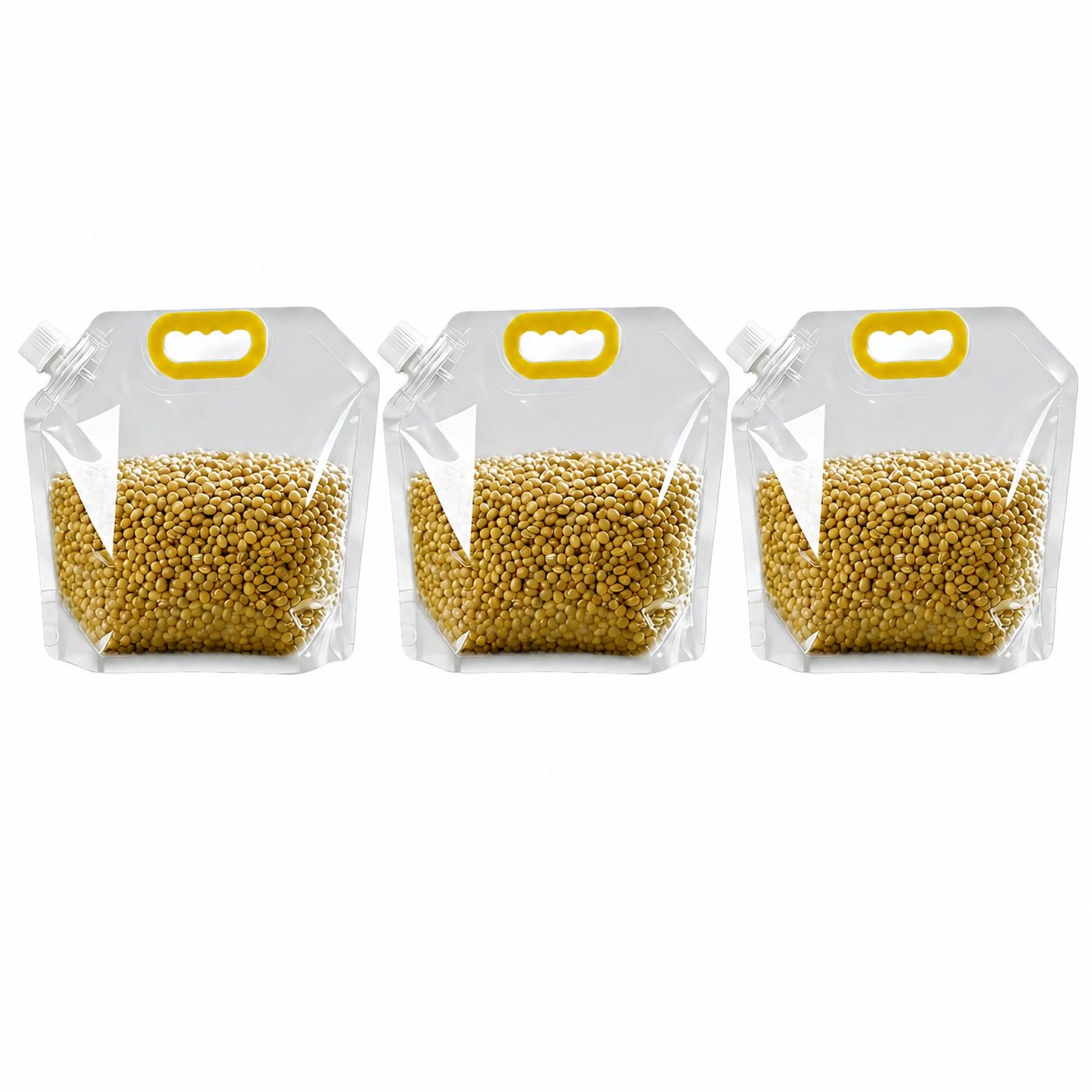 Reusable Leak-Proof Food Storage Sealed Bags with Portable Handle
