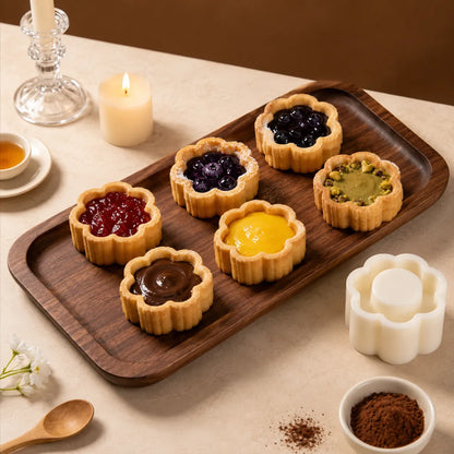 ⏳ Last Day 49% OFF – 🍪 6-Shape Hand-Press Pastry Mold Set | Create Beautiful Homemade Treats For Family Baking, Tea Parties, Seasonal Desserts & Gifting ✨