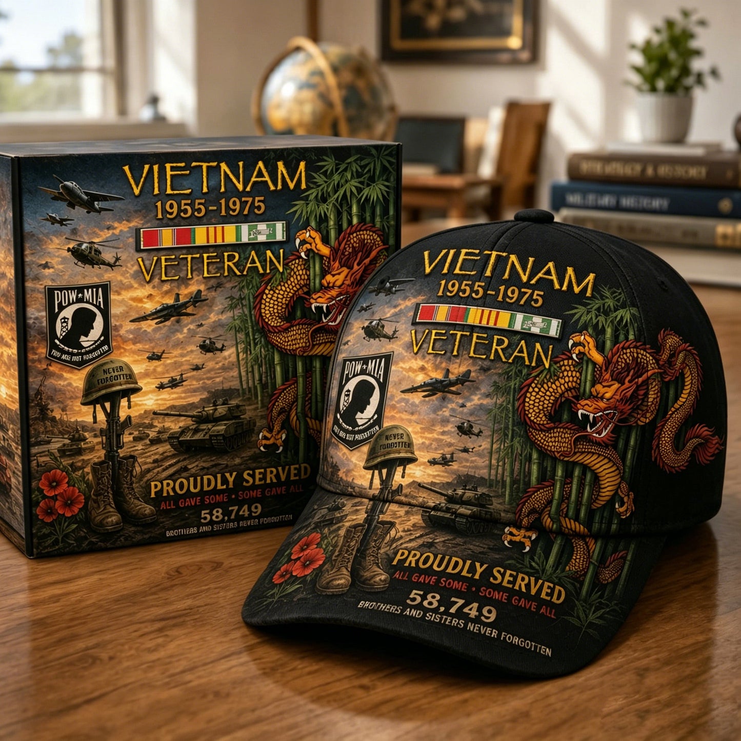 🔥 America 250th Celebration Sale: 50% OFF! 🎁Vietnam Veteran 1955–1975 Memorial Cap