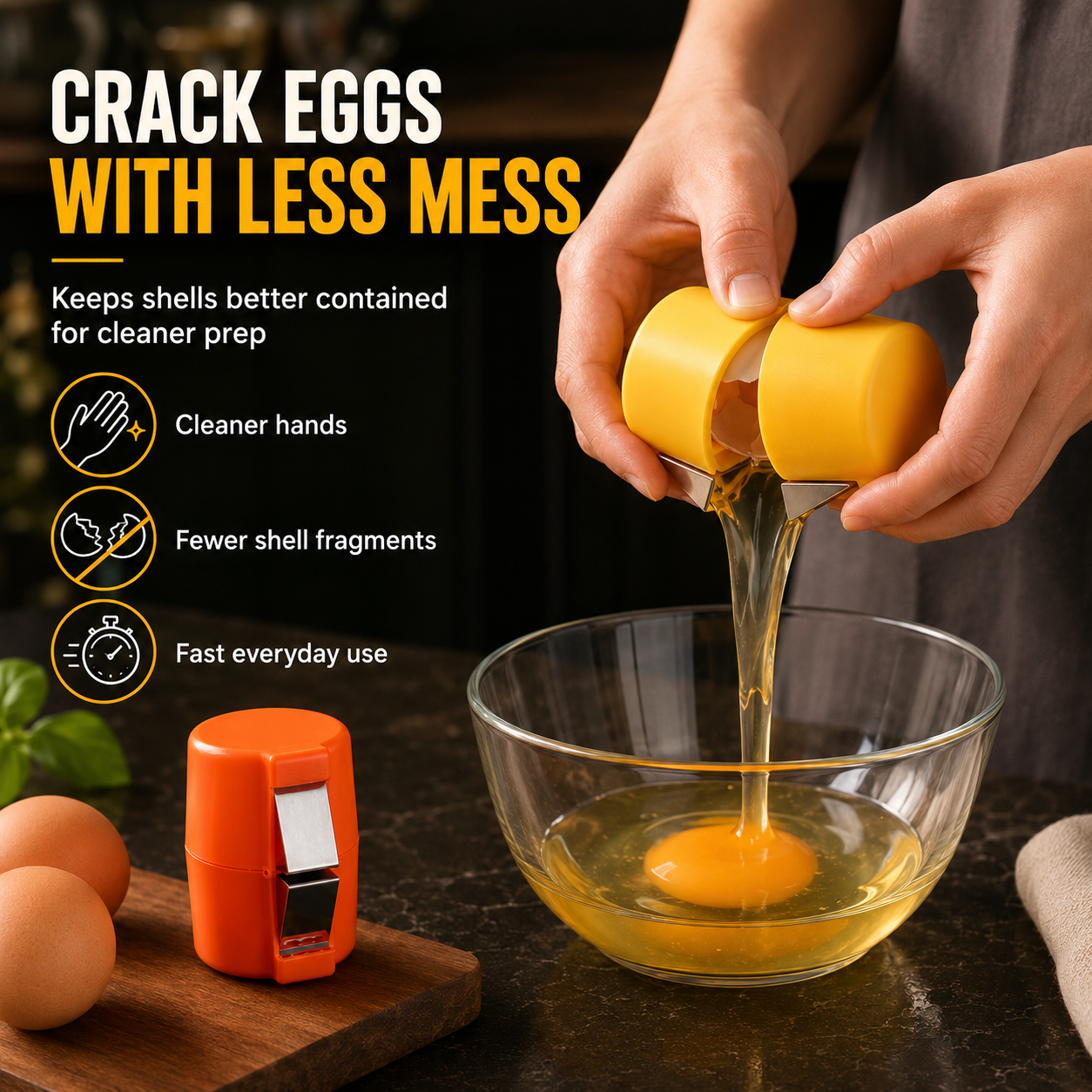🥚 Household Egg Shell Opener
