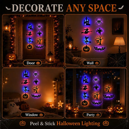Halloween LED Wall Light Stickers