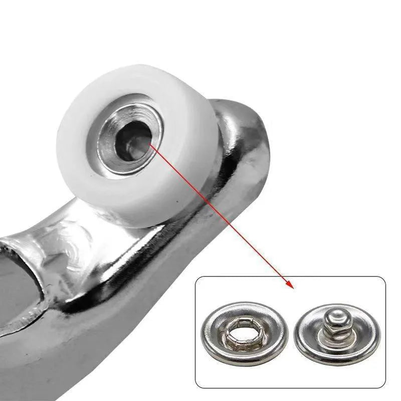 🔥Sewing Kit with 100pcs Metal Buttons – Manual Pliers Tool Included🧵