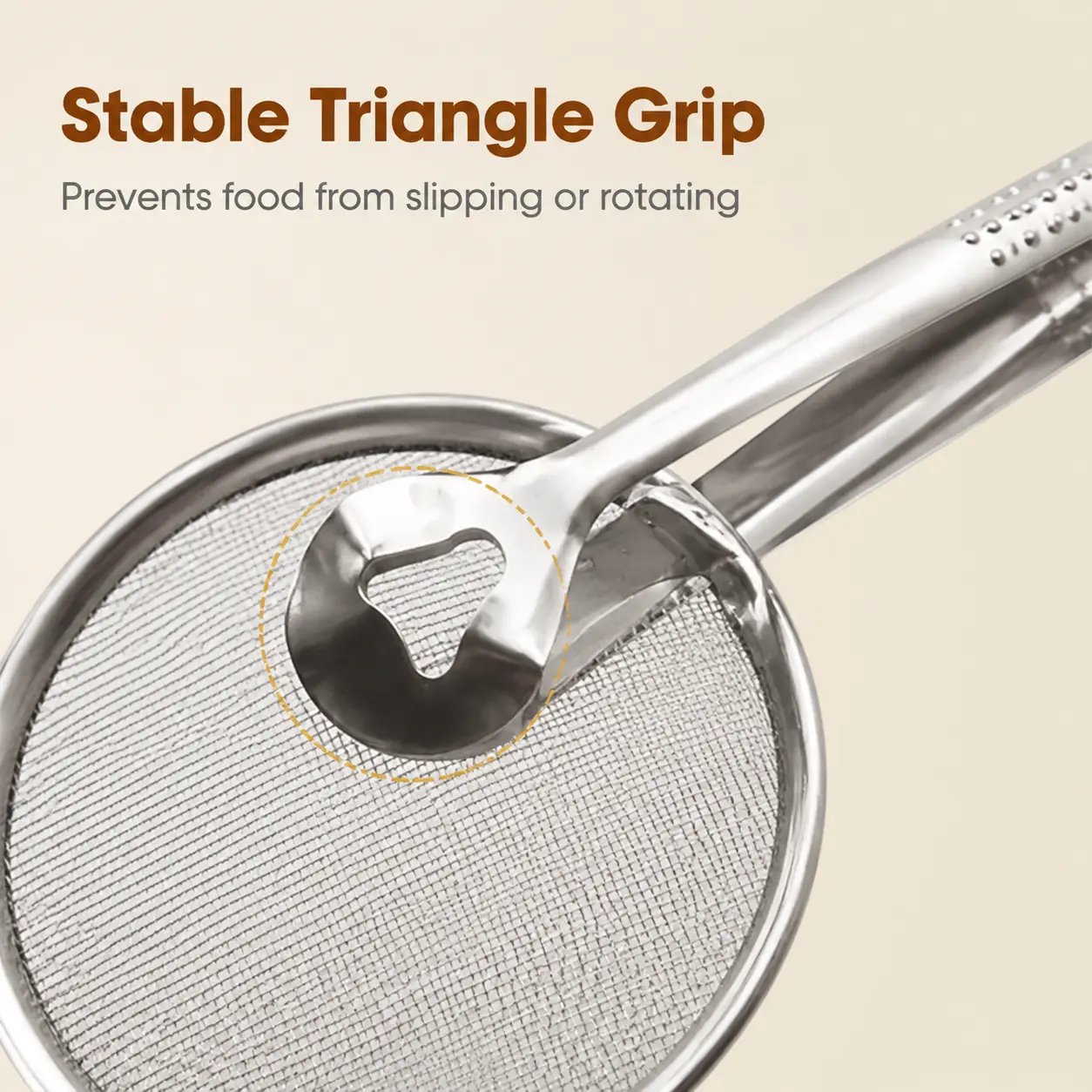 2‑in‑1 Oil‑Frying Filter Clip, Kitchen Food Strainer Tongs for Fried Food 🍳