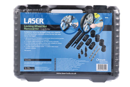 Locking Wheel Nut Removal Kit - Lug Driller🔧🚗