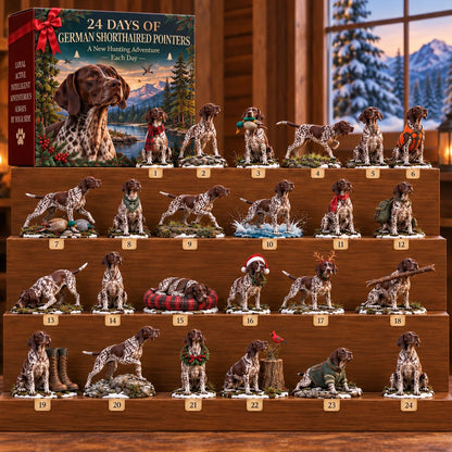 🐾 German Shorthaired Pointer 24-Day Advent Calendar