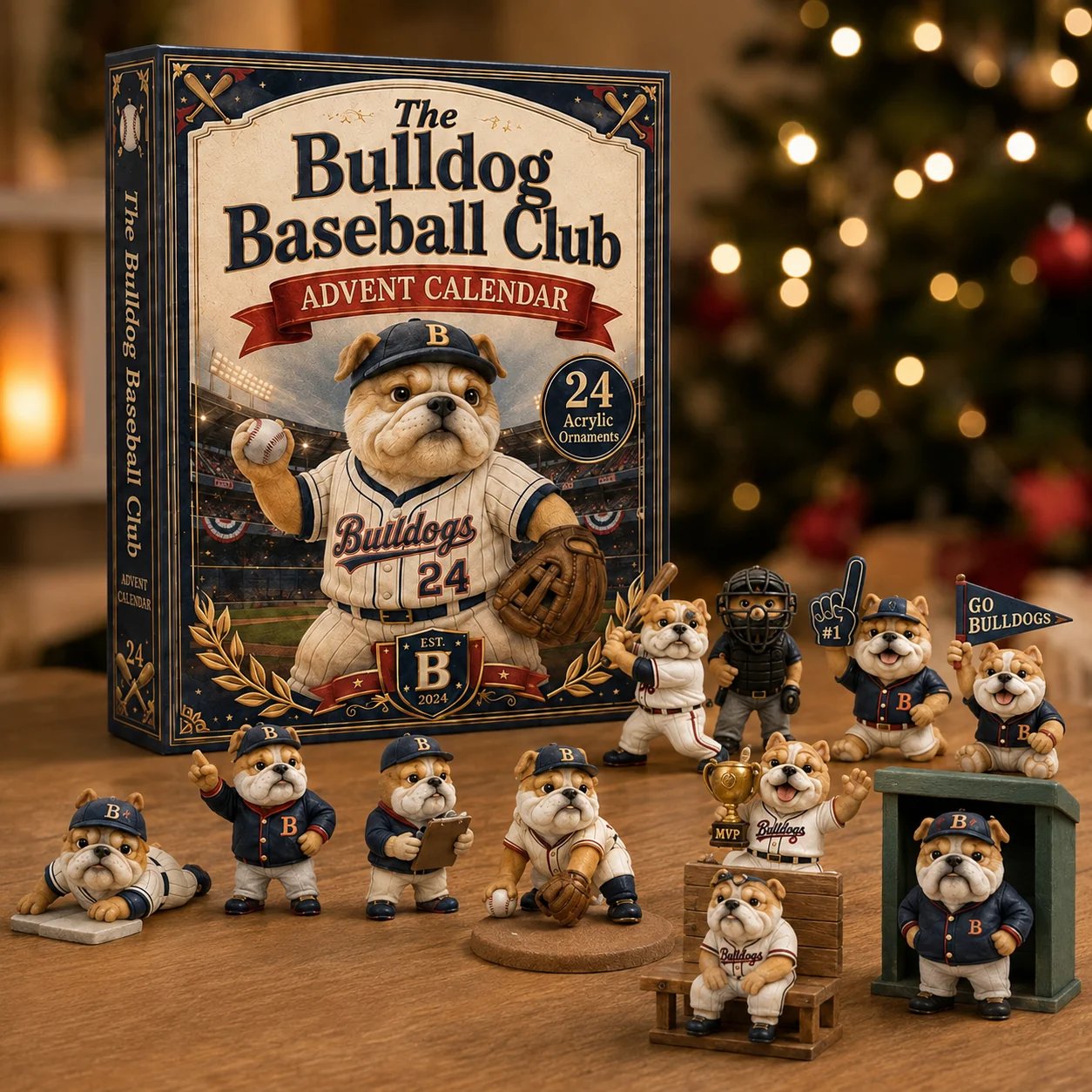 Bulldog Baseball Club Advent Calendar 2026 – 24 Collectible Surprises