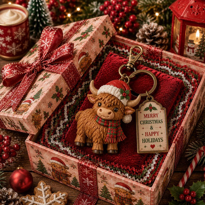 🎄 2026 Christmas Character Keychain Gift Box🎁