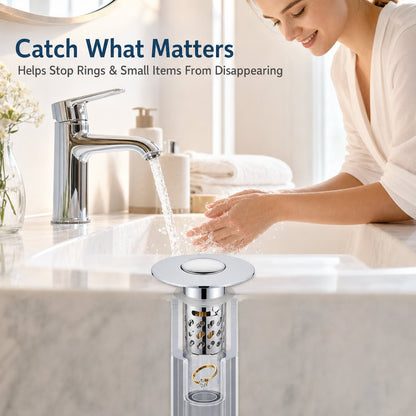 Pop-Up Sink Drain Stopper 🚿