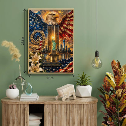 🧩🦅Never Forget 9/11 Jigsaw Puzzle 1000 Pieces