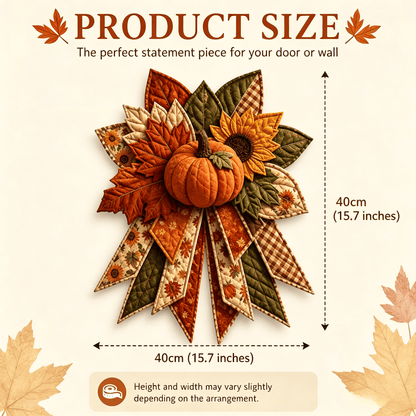 🔥Last Day 49% OFF - 🎃🎀 Oversized Seasonal Quilted Door Bow DIY Sewing Kit(📦Buy 2 Free Shipping)
