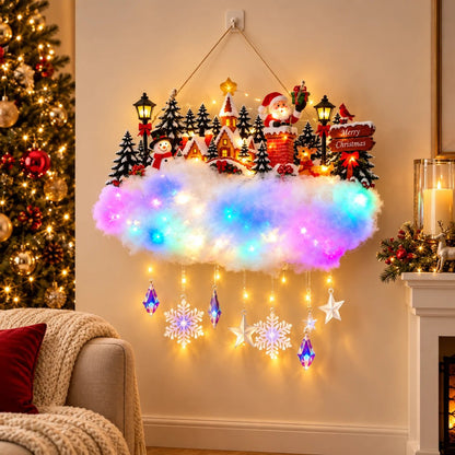 Festive Light-Up Angel – 'Christmas Blessing' Angel Glow Decoration