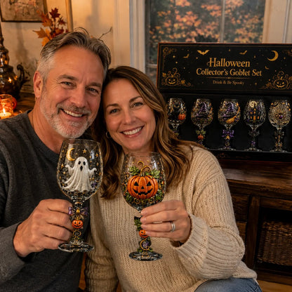 🎃✨ Halloween Collector’s Goblet Set