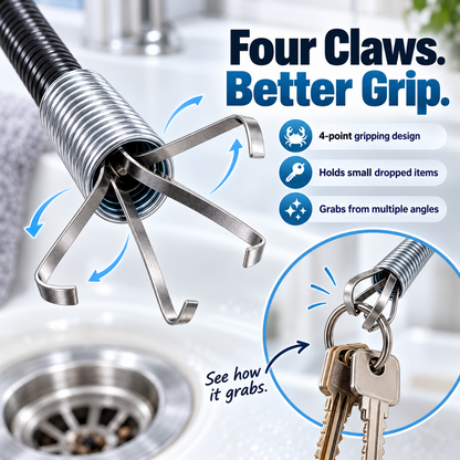 🦀 Flexible 4-Claw Grabber Tool – 60 cm / 90 cm