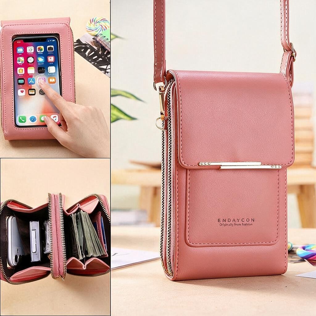 🔥LAST DAY 49% OFF- Women's Touchscreen Sensitive Phone Crossbody Bag