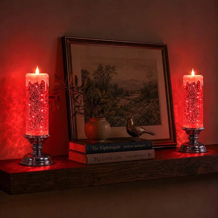🔥HOT SALE🔥49% OFF✨Glimmering Glitter Glow Candle
