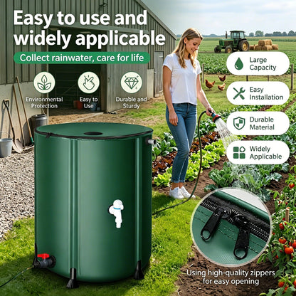 🌧️ Collapsible Rainwater Barrel