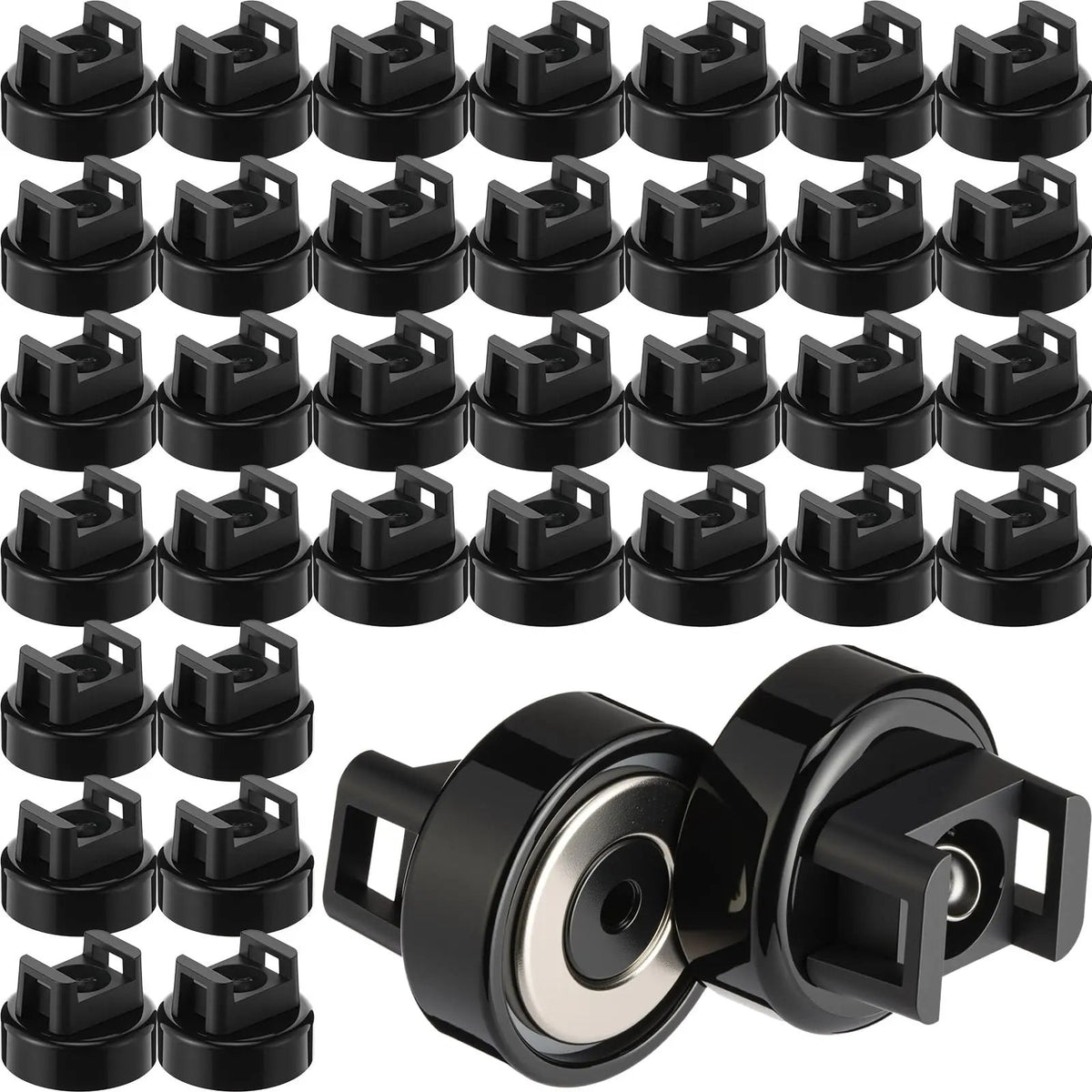 Magnetic Cable Tie Mounts – No-Drill Cable Organizer for Desk, Garage & RV