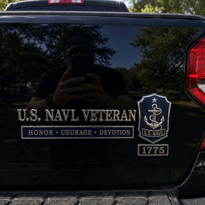 🇺🇸 Last Day Promo: 49% OFF -🎖️U.S. Military Veteran Car Emblem Metal Badge Collection