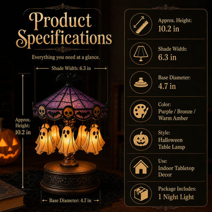 Ghostly Carousel Night Light
