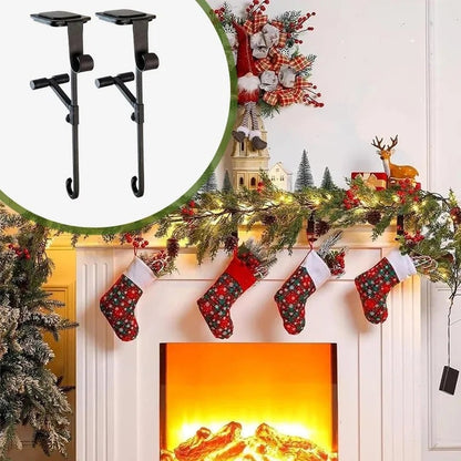 🎅Fireplace Stocking and Garland Hanger