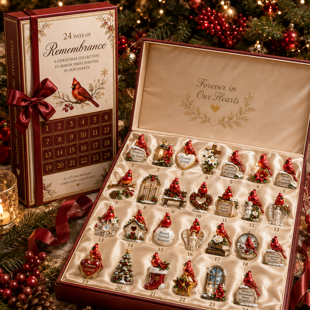 🔥24-Day Christmas Countdown Advent Calendar – Moments to Remember