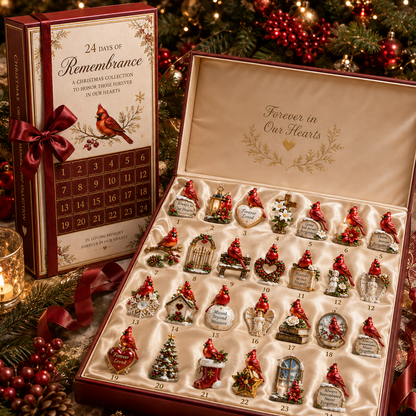 🔥24-Day Christmas Countdown Advent Calendar – Moments to Remember