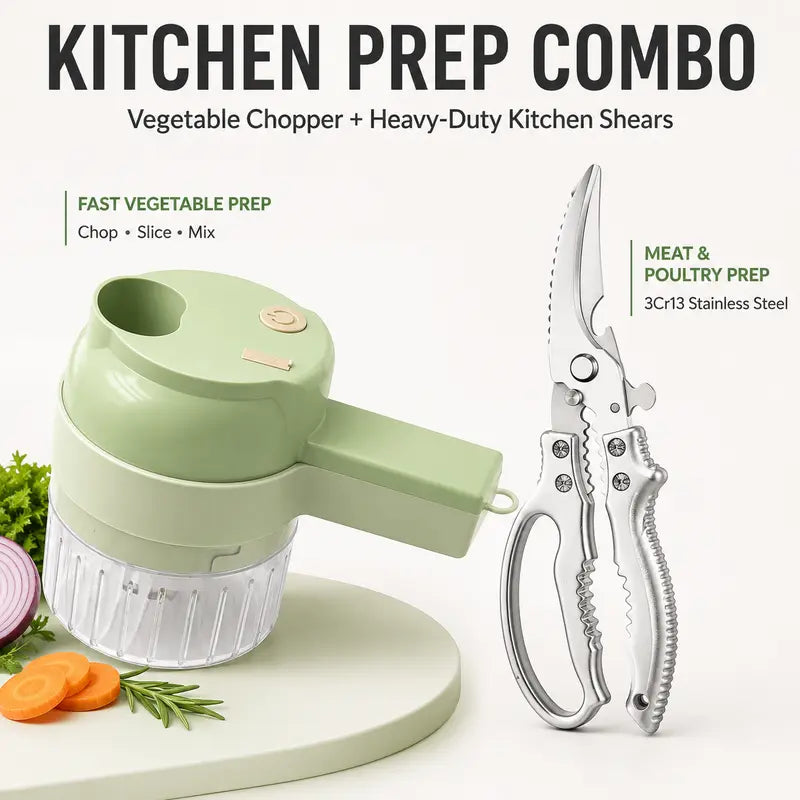 easy everyday cooking with compact food chopper