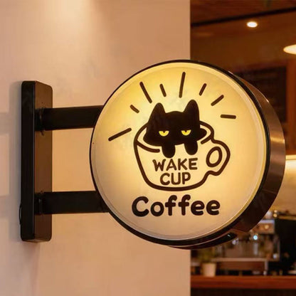 ☕Magnetic Coffee Machine Signboard