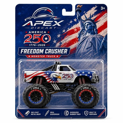 Freedom Crusher 250th Anniversary Die-Cast Monster Truck