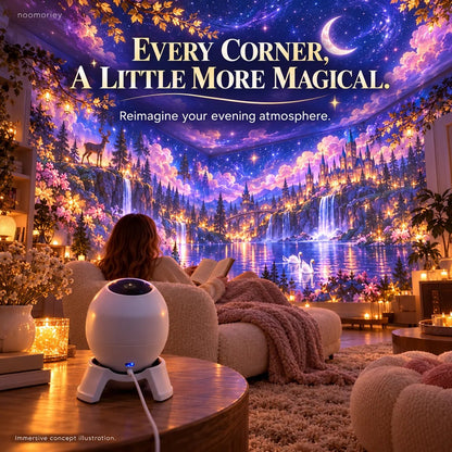 ✨ Egg-Shaped Ambient Projector – A Little Light, A World of Wonder
