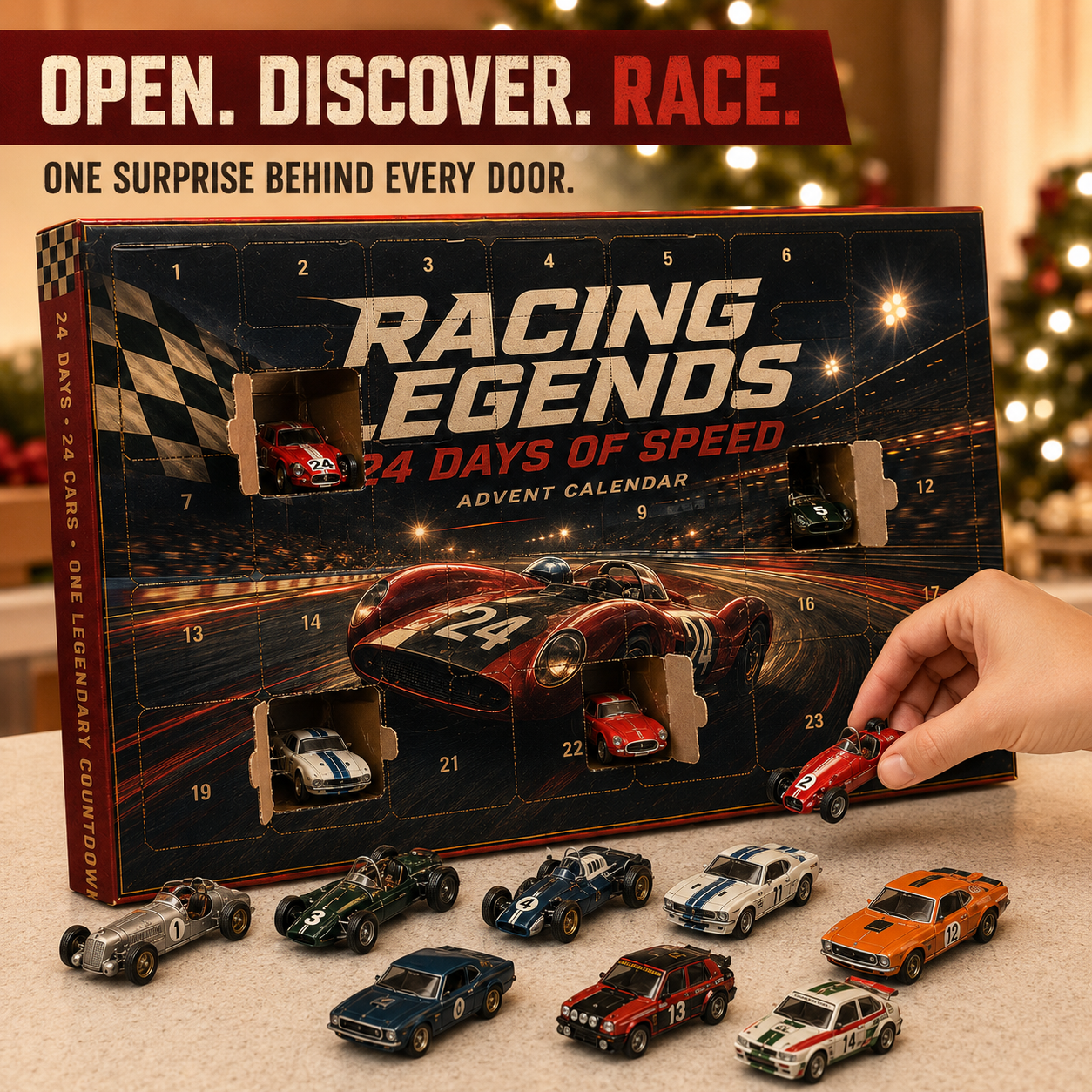 🏆Racing Legends Advent Calendar — 24 Days of Speed
