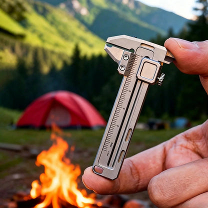 Pocket Multi-Function Vernier Caliper – Compact EDC Measuring Tool