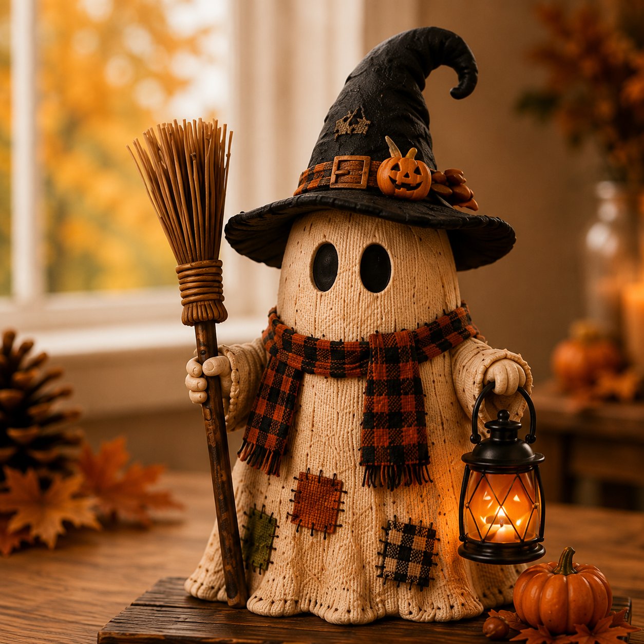 👻Halloween Wooden Monster Decorations