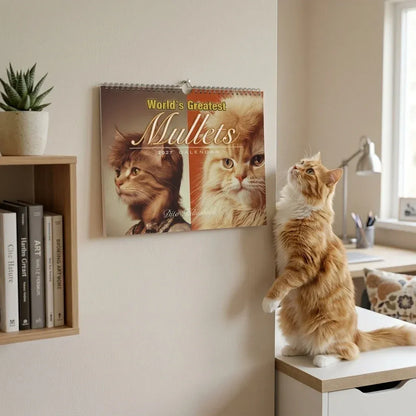 🔥LAST DAY 50% OFF - 😻Funny 2027 Wall Calendar Cat