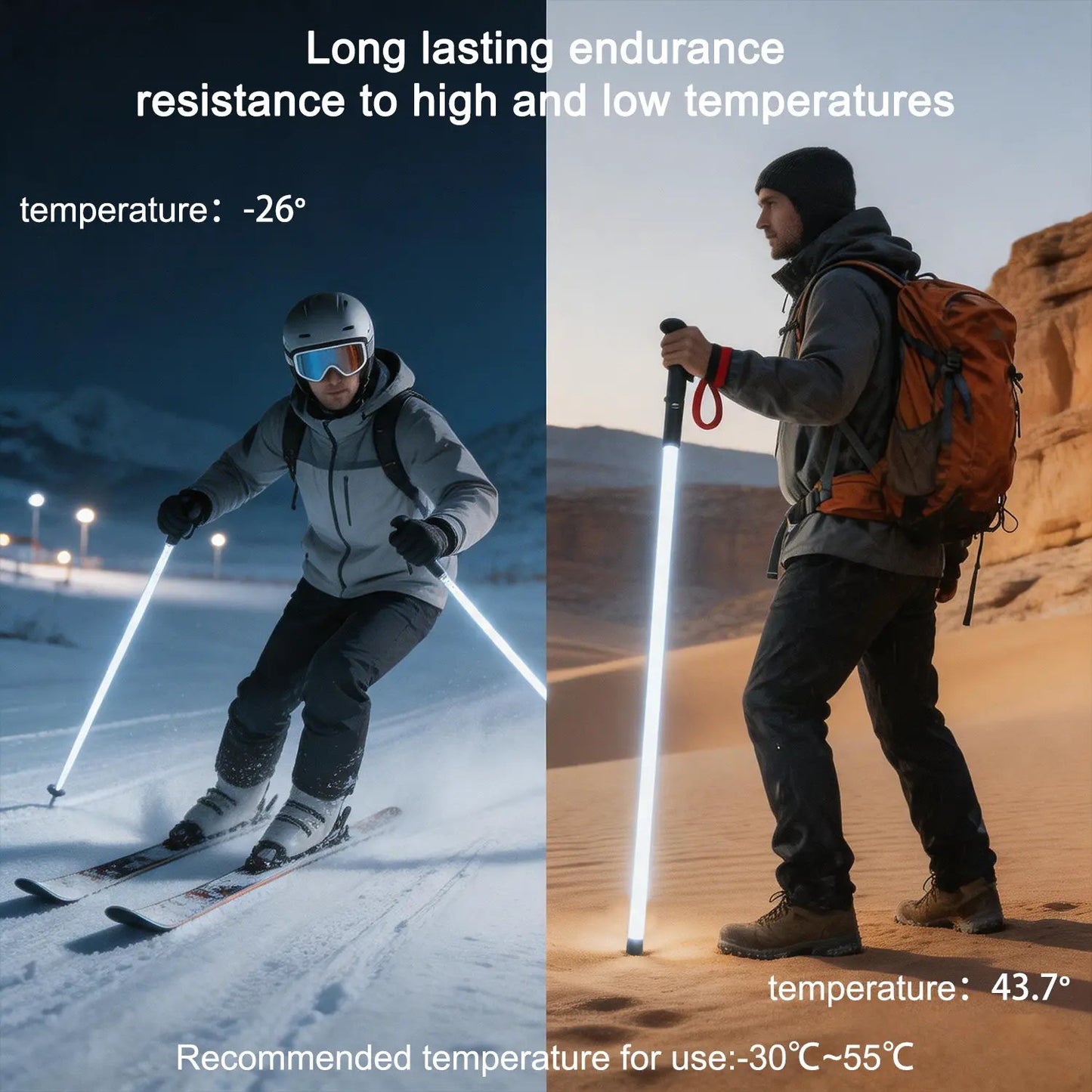 Laser Saber LED Trekking Pole