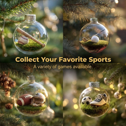 🎁Limited release-🌲Christmas Gift--⚾Sports Holiday Ornament(BUY 6 FREE SHIPPING)